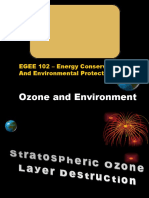 EGEE 102 - Ozone Layer and Environmental Protection