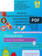 Manejo dietoterapéutico en la dislipidemia y cardiopatías coronarias
