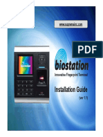 BioStation InstallationGuide V1 11 English