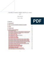 Calculix Crunchix User'S Manual Version 2.17: Guido Dhondt July 23, 2020