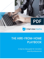 The Hire-From-Home Playbook: A Step by Step Guide For Recruiters and HR Professionals