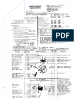 Injection Pump JDB431MD2800 Specification: Model