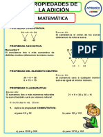 Propiedades de La Adicion