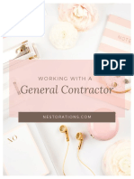 General Contractor: Working With A