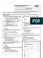 English 10 Learners' Survey Questionaire: Margen National High School Margen, Ormoc City Name: Grade & Section