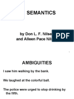 Semantics: by Don L. F. Nilsen and Alleen Pace Nilsen