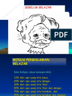 BELAJAR SEBELUM MONEV