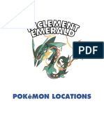 Pokémon Locations Guide