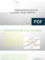 Presenntacion de Dylan Samuel Leon Cortes