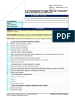 Formato para Evaluación de Conocimientos en Temas Vistos en La Inducción / Reinduccion Corporativa General Y Calificación Al Capacitador