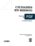 Cuidades en Riesgo - Red de Estudios Sociales en Prevencion de Desastres en America Latina