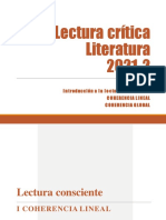 2021-2 LITE Clase 1 Introducción A La Lectura Consciente