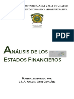 Análisis de Estados Financieros