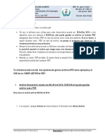 Tutorial para Crear PDF y Uso de Software Lector de PDF - PEP