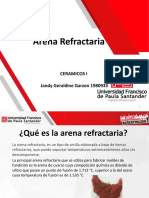 Arena Refractarias