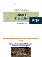 Plasticity: CENG 341 Soil Mechanics