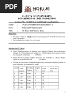 Final Construction Management Exam 2020-2021