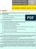 0 Orientações de Como Devemos Proceder Dentro de Um Laboratório