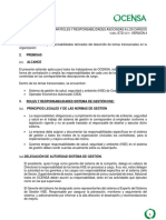 Estandar Roles y Responsabilidades Asociadas a Los Cargos