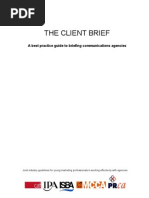 the client brief - full guidelines