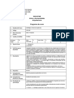 Programa Curso Morfologia Fisica Arquitectura