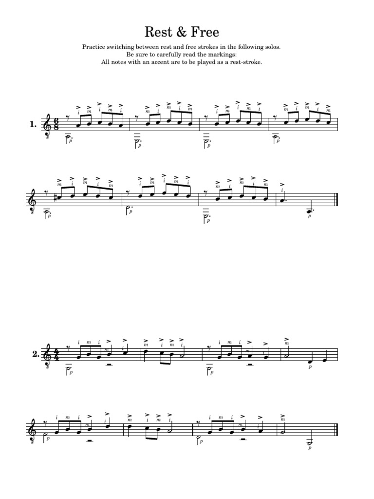 Rest & Free | PDF