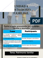 Unidad Cuatro. Patrimonio Familiar PDF