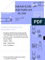 Sejarah Perkembangan Ilmu Pengetahuan Alam - Tiara Citra Julianti Dewi - 215009011