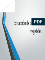 Extracción de Colorantes Vegetales