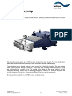 High-Pressure Pump: © Woma GMBH Änderungen Vorbehalten! PDS Pumpe 250Z 2018-05 EN 1 / 3 Subject To Change!