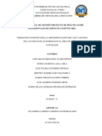 Informe Final de Gestión Proyecto de Prácticas Pre Profesionales de Servicio Comunitario