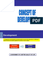 Concept of Development