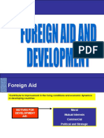 Foreign Aid and Development