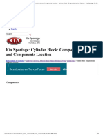 Kia Sportage: Cylinder Block: Components and Components Location