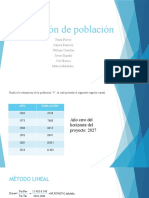 Proyección de Población