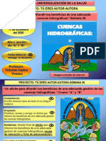 Semana 36 4to Afiche para Difundir Los Beneficios de Una Adecuada Gestión de Las Cuencas Hidrográficas PDF