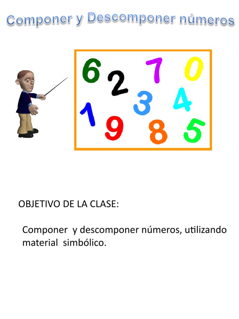Composición y descomposición numérica | PDF | Juegos y actividades