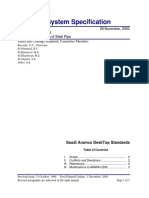 Materials System Specification