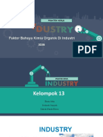 (Revisi) 3D3B - Kel13 - Instrumen Dan Kuesioner (Faktor Bahaya Kimia Organik Di Industri) - PR - Kerja Industri