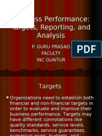 BUSINESS PERFORMANCE - Management Control Systems
