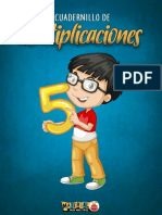 Cuadernillo de Multiplicaciones