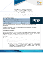 Activity Guide and Evaluation Rubric - Step 2 Comprehend Intellectual Property (69140)