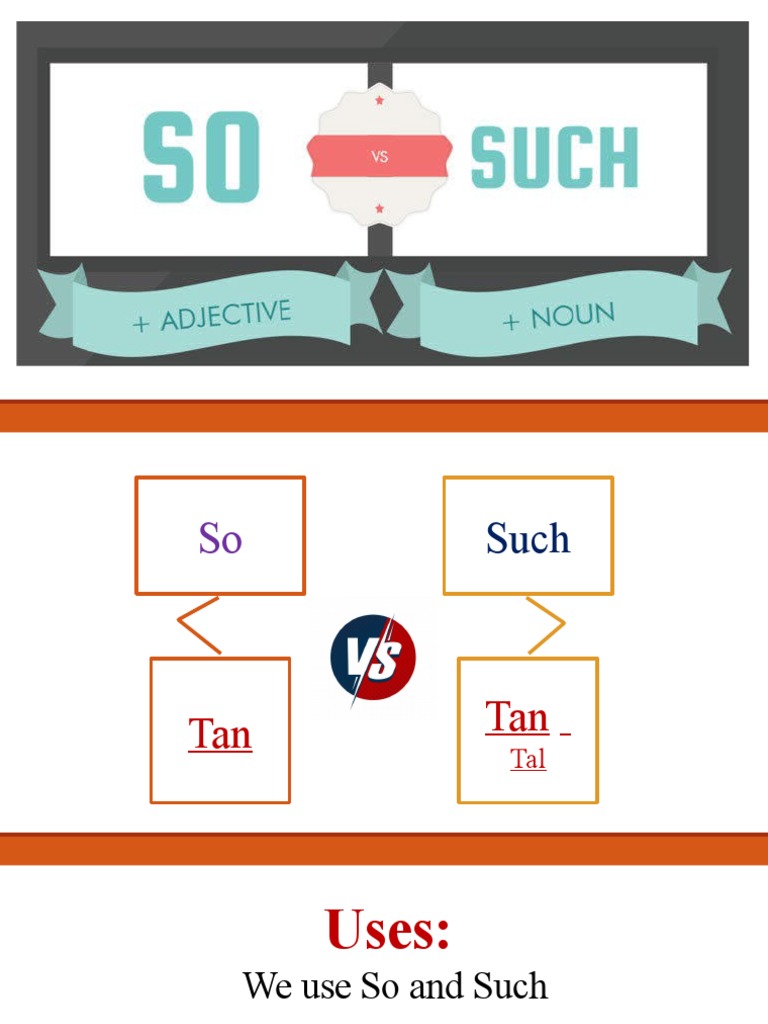 So and Such - English Class | PDF | Adjective | Language Mechanics