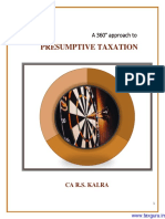 A 360° Approach To Presumptive Taxation