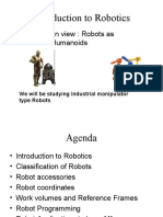 Introduction To Robotics: A Common View: Robots As Humanoids