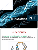 5) Mutaciones Moleculares