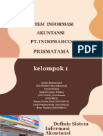 Sistem Informasi Akuntansi PT - Indomarco Prismatama