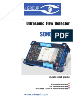 Ultrasonic Flaw Detector Quick Start Guide