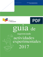 Libro Guias de Sugerencias de Actividades Experimentales 2017 Convertido