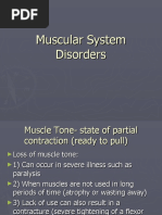 Muscular System Disorders